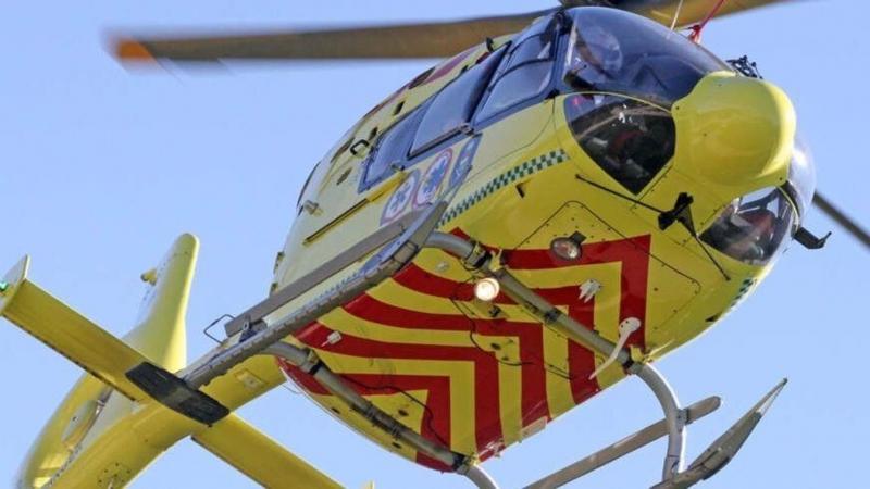 Siófokon történt baleset: mentőhelikopter szállította el a sérült gyermeket az M7-es autópályáról.